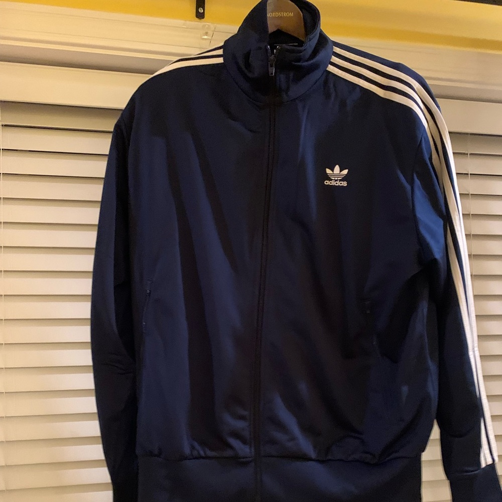 New - Adidas Men Sweatsuit-XL - Navy Blue.